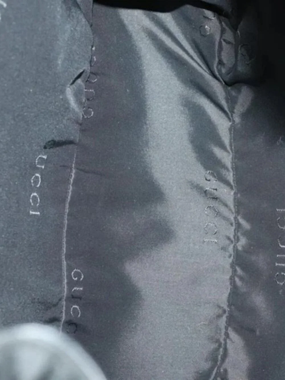 GUCCI GG Canvas Backpack Black Silver 003 0245 Auth ep12708 - Picture 9 of 16